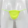 G345D Mens Sexy G-String Réglable Mini Pouch string taille Posing stretchy Silky Soft Underwear nylon spandex Bubble Mesh honeyco211M