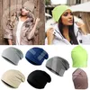 Beanie Hat Mens Ladies Knitted Cotten Winter Oversized Slouch Unisex Hat Cap pop Fashion Sell S181203026597701