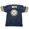 Maglia da calcio personalizzata US NAVY Nome cucito Numero cucito Fas Spedizione Alta qualità