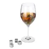 6 pezzi set pietre di whisky naturali bar whisky refrigeratori rocce cubetti di alcol birra pietra vino cubetto di ghiaccio con custodia custodia DBC BH3527