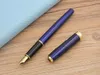 metalen sonnet blauwe lak met gouden trim m nib fontein pen