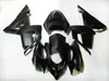 Free Customize motorcycle fairings for Kawasaki 2004 2005 Ninja ZX 10R 04 05 ZX-10R ZX10R ABS plastic black road race fairing kits