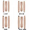 Wholesale Beauty Contour Highlighter Sticks 2 in 1 double ended Cream Concealer Highlight Stick Makeup Set+Bronzed Puff Brush Supply Free Shiping