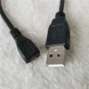 Câble d'extension de données de Conversion d'adaptateur Micro B 5 broches USB femelle vers USB 2.0 A mâle