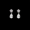 Modèles explosifs de la mariée zircon collier boucles d'oreilles ensemble de bijoux de mariage/accessoires de robe en deux pièces/dans le magasin pour choisir plus de styles