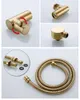 Unterputz-Duschset aus Messing, Warm-Kalt-Mischbatterie, 10-12-Zoll-Duschkopf mit Handbrause, gebürstetes Gold oder Schwarz, 16-010