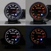 Dynoring 60mm Siyah Yüz Turbo Boost Gauge Amberwhite LED 3030 PSI Boost Göstergesi Pik fonksiyonlu Araba Meter9536225