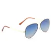 Yeni Blaze Ayna Perçinleri Güneş Gözlüğü Erkek Kadın Marka Tasarım Metal Çerçeve UV400 Lens Güneş Gözlükleri Vakalarla Gezgin Oculos de Sol An3555691