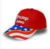 Donald Trump baseball hat Star USA Flag Camouflage cap Keep America Great 2020 Hat 3D Embroidery Letter adjustable Snapback 11style EZYQ1512