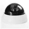 Ig-inomhus CCTV Fake Dummy Dome Security Camera med IR LED-lampor