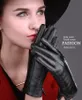 2019 New Elegant Women Leather Gloves الخريف والشتاء الحراري القفازات الإناث بالإضافة إلى fluff263f