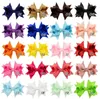 Forcine per capelli da 3 pollici con fiocco Mini fiocchi a coda di rondine Fermagli per capelli fascia per capelli Accessori per capelli per bambini 20 colori Barrettes all'ingrosso BY1373