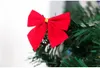 12 pçs / lote Pretty Bow Tie Enfeites Para Árvore De Natal
