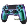 Green Purple Purple Chameleon Front Count Shell Faceplate для PlayStation 4 PS4 Slim PS4 Pro Controller JDM040050055 SP4FP126592455