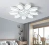 Moderne Kristall-Kronleuchter mit Fernbedienung, weiße Acryl-Lampe, Wohnzimmer, Küche, Foyer, Glanz-Dekor, Heimbeleuchtung, MYY