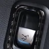 Bil styling klistermärken Karbonfiber bakre trunk switch kontroll knapp Trimram för Mercedes C klass W205 GLC Tillbehör