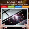 2021 Android Tablet PC 3G WCDMA SIM 10 Display IPS da 1 pollice MTK6797 2 0MP Fotocamera 6G 64G 4000mAh GPS FM wifi Bluetooth274n