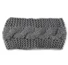 Winter Vrouwen Warm Knit Hoofdbanden Haak TwSit Knoop Hoofdband Dames Sport Haarbanden Meisjes Zacht Haribands Tulband