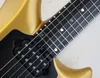 6 끈 존 Petrucci 폐하 금광 (블랙 센터) 일렉트릭 기타 Tremolo Bridge Whammy Bar