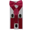 Mode Accessoire Kinderen bretels met Bowtie Kinderen Stropdas Set Jongens Bretels Meisjes Verstelbare bretels Baby Bruiloft Ties