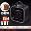Partager 1000W Chauffage d'appoint électrique chaud chaud ventilateur Accueil hiver chaud Cadeaux de Noël - Fiche UE