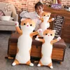 65 cm di lunghezza gatto cuscino peluche morbido cuscino peluche bambola sonno divano camera da letto arredamento kawaii bei regali per i bambini