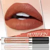 schoonheid geglazuurde matte vloeibare lipstick Lipgloss Tubes 10 kleuren Pigment Langdurig Gemakkelijk te dragen Make-up Lipgloss Base