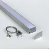 Gratis verzending PC Diffuser aluminium lichaamsprofiel u slot aluminium profiel voor led strip