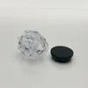 5 Grammi 5ML Barattoli trasparenti a forma di diamante Barattoli per cosmetici Custodia per campioni cosmetici Custodia compatta per cosmetici, lozioni, creme, trucchi