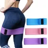 3st/Set Ladies Fabric Resistance Bands Hip Gundefinedte träning Expander Elastic Fitness Yoga Training Strap Pull Rope7251430