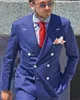 NOWY MĘŻCZYZN MĘŻCZYZN WEDNI SMOTUSEDOS Formalne Slim Fit Fashed Fashion Men Men Blazer Dwa kawałki garnitury biznesowe Pants269m