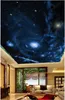 Customized Large 3D photo wallpaper 3d ceiling murals wallpaper Beautiful starry sky HD big picture children's room ceiling painting decor