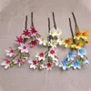 Echte Magnolien-Blumenzweige, künstliche Magnolien-Blume für Hochzeitsdekoration, künstliche dekorative Blumen, 6 Farben