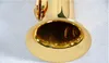 Wysokiej jakości Jupiter JPS547GL B Flat Soprano Saksophone Lakier Gold Straight Sax Professional Brass Musical Instrument Case1744784