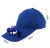 Solar Power Hat Cap Cap Fan Fan для гольф -бейсбола Sport Summer Outdoor Solar Sun Cap с охлаждающими вентиляторами бейсболка Hotsell Hotsell