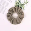 Fashion Suede Scrunchie Fasce elastiche per capelli Donna Ragazze Coda di cavallo Corda per capelli Cravatte Semplice Autunno e inverno Eur Scrunchy Accessori per capelli