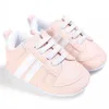 Baby Shoes PU Leather Sneakers Newborn Baby Crib Shoes Boys Girls Infant Toddler Soft Sole First Walkers