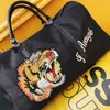 Designer- sac Brodé tigre voyage fourre-tout sacs à main et sacs à main épaule bandoulière luxe organisateur de voyage marque Sports leisur sac