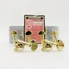 6 st Inte Inline Gold Grover Guitar String Tuning Pegs 45 Vinkel Tuners Machine Head (bra förpackning)