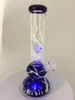 2019 UV Bong Glow In The Dark Water Pipe 4 Drzewo Arms Perc Szklane Bongs Rozproszone Rigah GIDSETSEM Rigns GID01