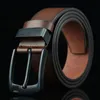 Fashion High Quality PU leather Men Belt Top Quality desinger man belt leather Belts for Men Needle buckle Vintage male jeans belts LM-035