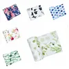 Mantas para bebés recién nacidos Cactus Infants Floral Milestone Manta Mat Fotografía Prop Hoja mensual Ropa de cama Swaddle Wrap 6 colores TLZYQ1013