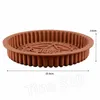 Cake Decorating Mold 3D Silicone Molds Baking Tools For Heart Round Cakes Chocolate Brownie Mousse Baking Moulds BakewareT2I5728