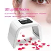 Rosso Blu 7 colori LED luce terapia dell'acne rassodamento della pelle Photon EMS Face Lifting Ringiovanimento del viso Macchina per la rimozione delle rughe