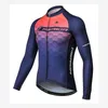 Pro Team Merida Cycling Long Sleeve Jersey Mens MTB bike shirt Autumn Breathable Quick dry Racing Tops Road Bicycle clothing Outdoor Sportswear Y21042122