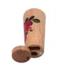 DuGout in legno in legno naturale con un battitore fatto a mano in legno fatto a mano da 98 mm per barattoli di sigaretta di barattoli di tabacco barattoli 2rs7986025