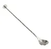 300 pcs Stainless Steel Cocktail Drink Mixer Bar Puddler Stirring Spoon Ladle Stirrer Margarita DIY Tool Free Shipping