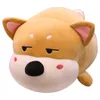 Fofo shiba inu boneca gorda filhote de brinquedo macio desenho animado corgi cão travesseiro de dormir para chilrend menina presente de aniversário 39 polegadas 100cm dy50802762842