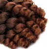 5 paquets 8 pouces baguette Curl Crochet tresses cheveux synthétiques boucles de rebond jamaïcains Crochet cheveux africains bouclés tressage cheveux pour Bl6152385