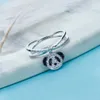 belle serie animale Moda-2020 accessori moda primavera del panda bordo fascia anello di pietra carino adatto per personalizzato